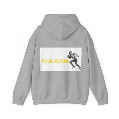 Athlete’s Edge Unisex Hooded Sweatshirt - Bold Graphic Design for Sports Lovers, Cozy Fit for Ultimate Comfort