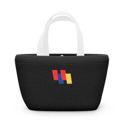 Sunflower Art Insulated Lunch Tote - Eco-Friendly, Colorful Design for Work & Kids' Picnics