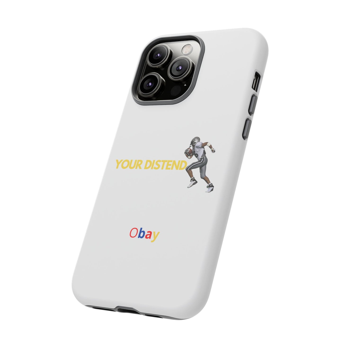 Athlete’s Edge Customizable Tough Phone Case - Durable Sports Design for iPhone, Perfect Personalized Gift for Sports Lovers