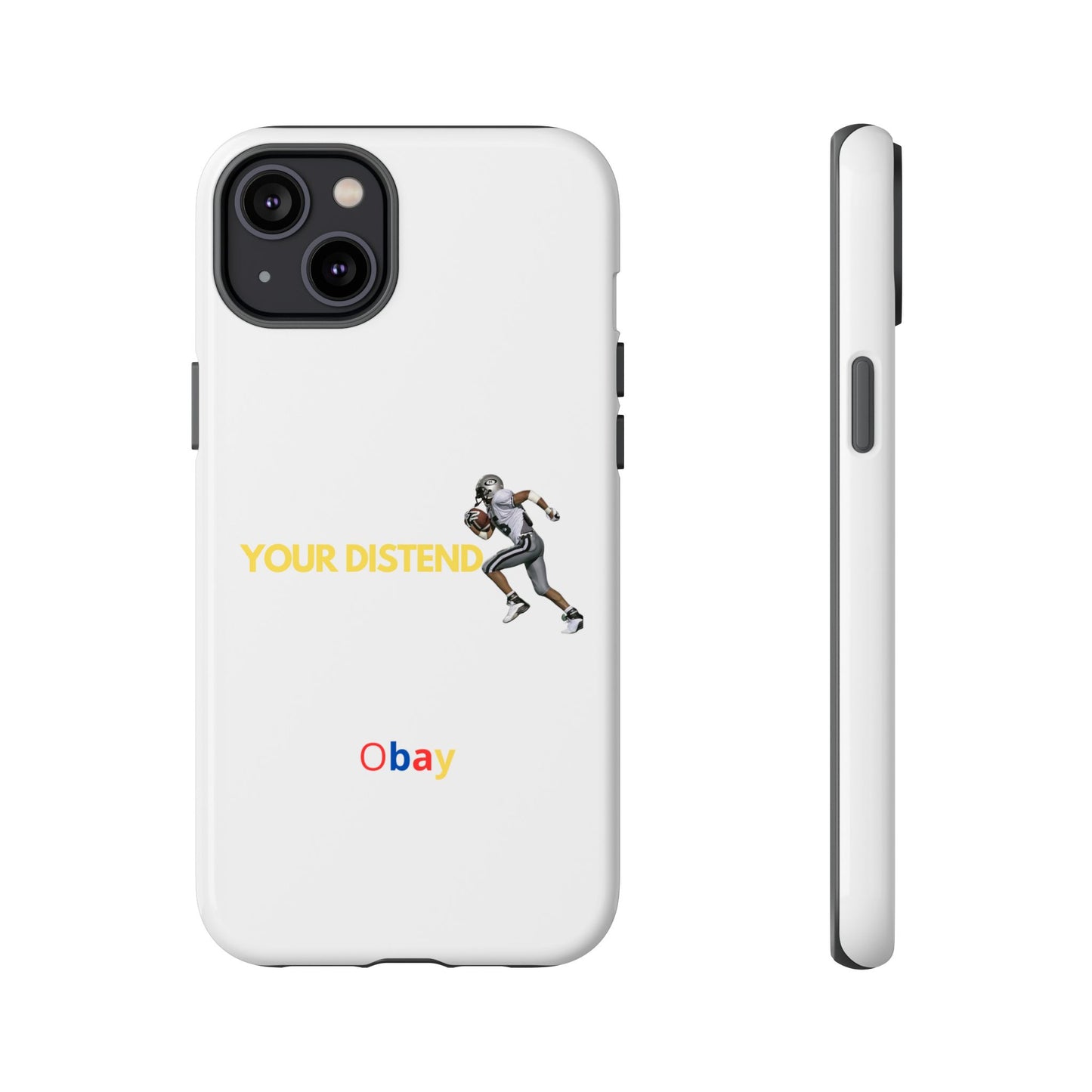 Athlete’s Edge Customizable Tough Phone Case - Durable Sports Design for iPhone, Perfect Personalized Gift for Sports Lovers