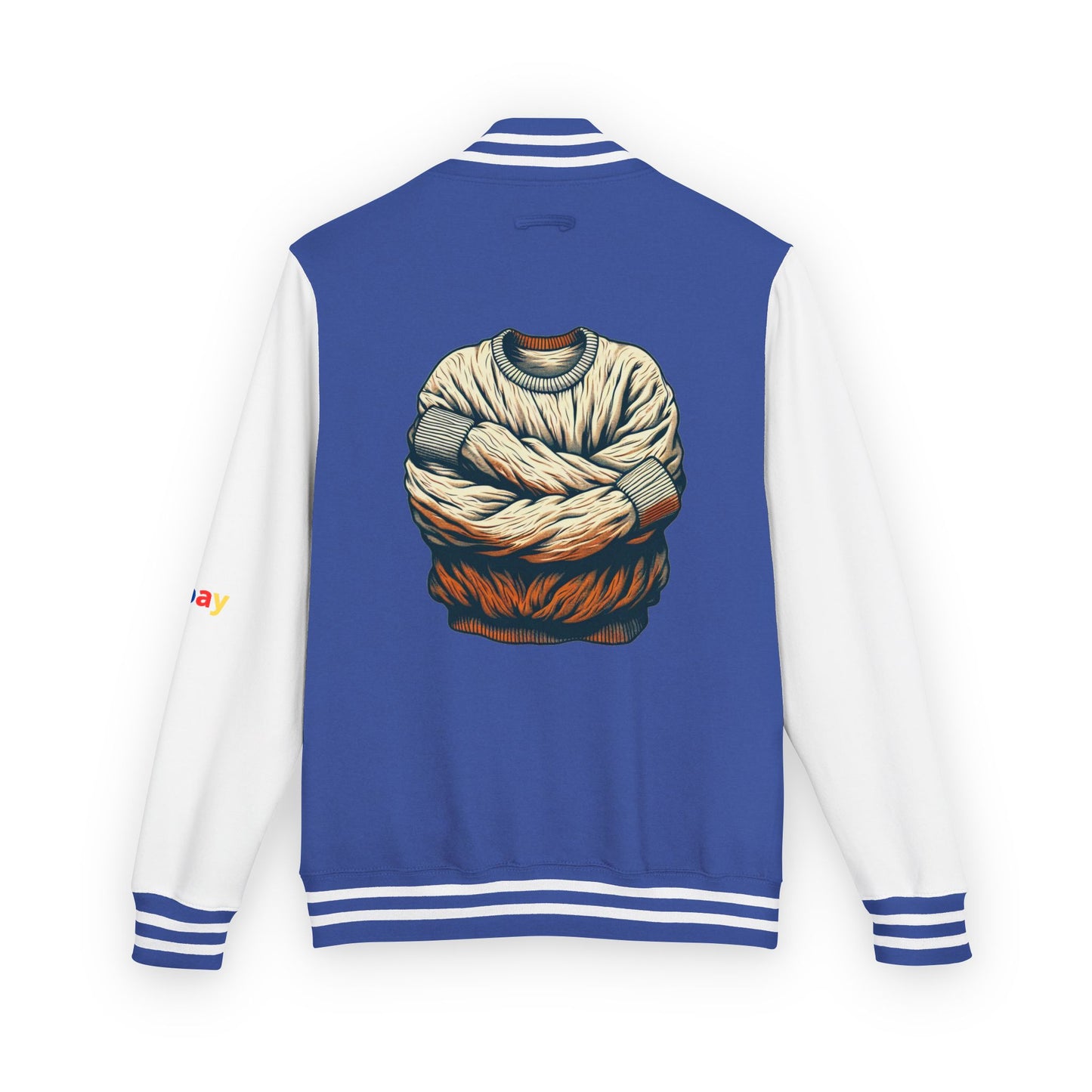 Premium Heavyweight Letterman Jacket - Vintage Athletic Style