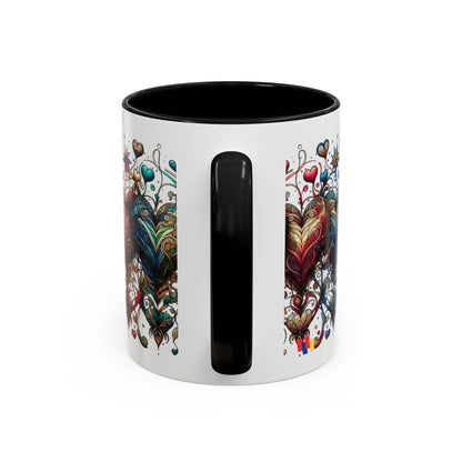 Romantic Heart Coffee Mug - Perfect for Coffee Lovers