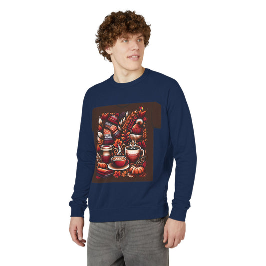 Cozy Crewneck Sweatshirt - Unisex French Terry, Perfect for All-Season Comfort & Casual Style