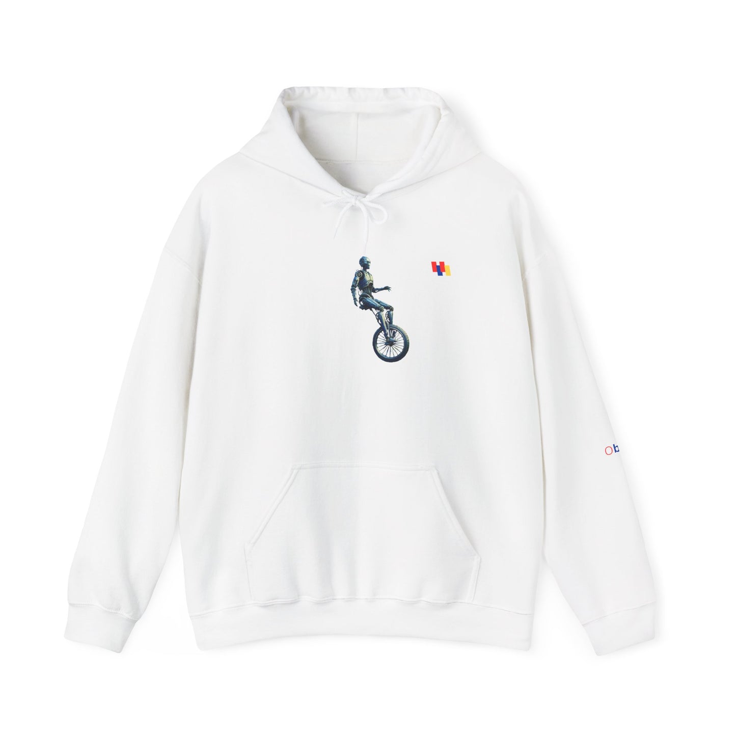Unicyclist Art Hoodie - Cozy Unisex Sweatshirt, Perfect Everyday Casual Wear