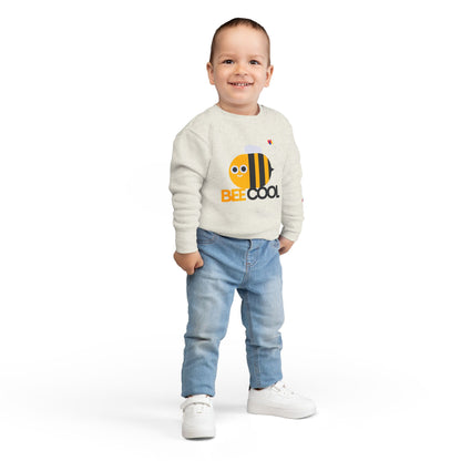 Buzz-Worthy Bee Toddler Sweatshirt - Adorable & Cozy Kids Fashion