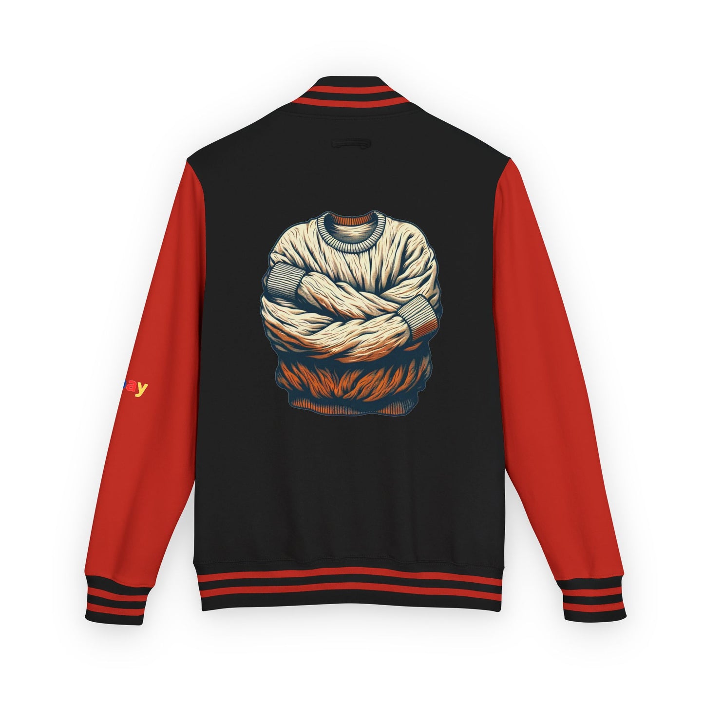 Premium Heavyweight Letterman Jacket - Vintage Athletic Style