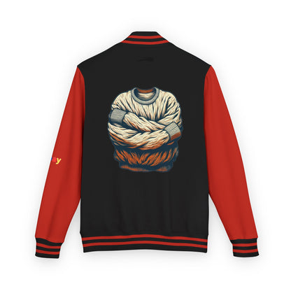Premium Heavyweight Letterman Jacket - Vintage Athletic Style