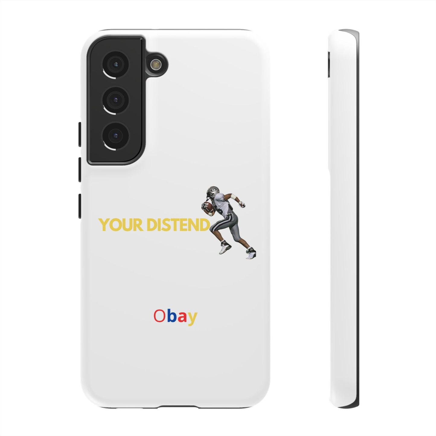 Athlete’s Edge Customizable Tough Phone Case - Durable Sports Design for iPhone, Perfect Personalized Gift for Sports Lovers