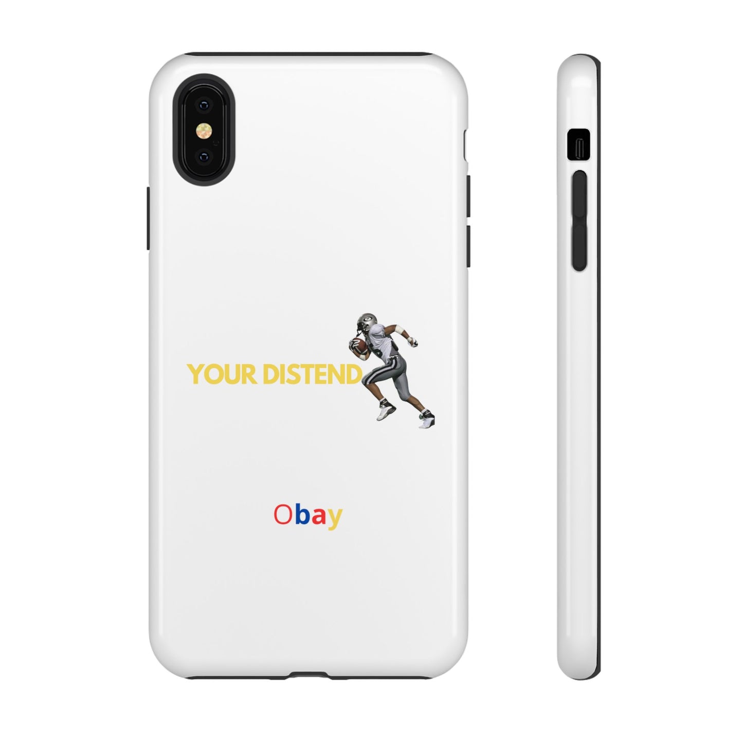 Athlete’s Edge Customizable Tough Phone Case - Durable Sports Design for iPhone, Perfect Personalized Gift for Sports Lovers