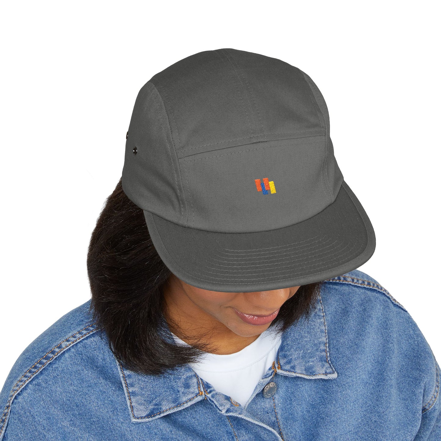 Premium 5-Panel Embroidered Cap - Trendy Streetwear Hat | Obay