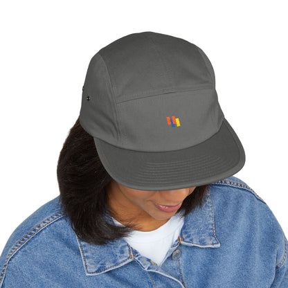 Premium 5-Panel Embroidered Cap - Trendy Streetwear Hat | Obay