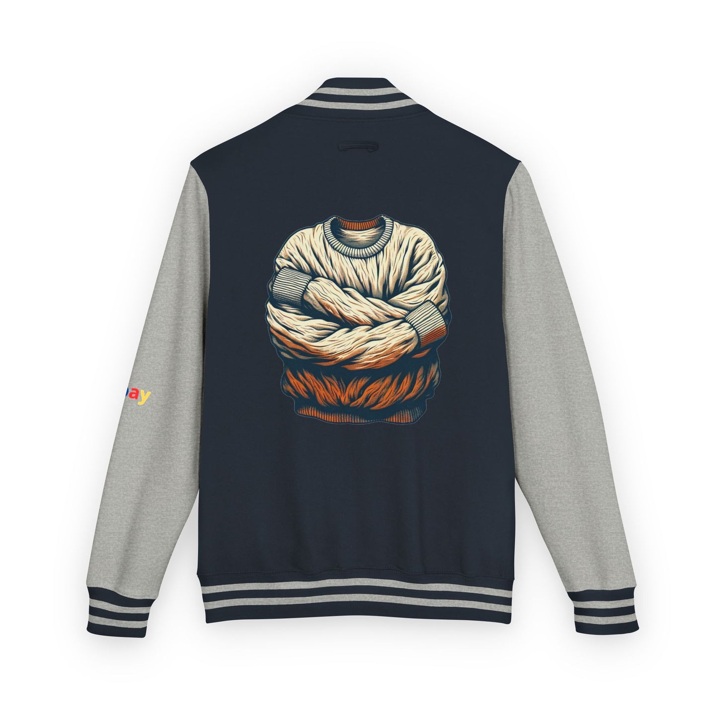 Premium Heavyweight Letterman Jacket - Vintage Athletic Style