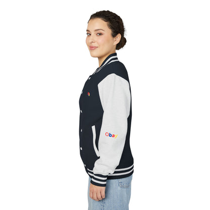 Premium Heavyweight Letterman Jacket - Vintage Athletic Style