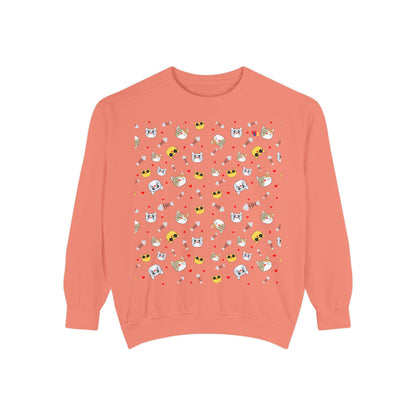 Adorable Cat Lover's Dream Sweatshirt - Ultra-Cozy Unisex Design