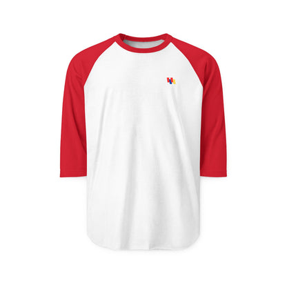 Obay Ultra-Soft Raglan Tee - Unisex Three-Quarter Sleeve Baseball Shirt