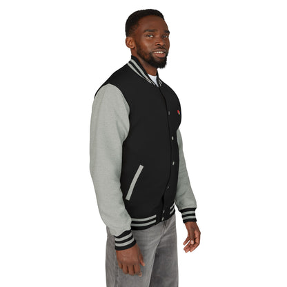 Premium Heavyweight Letterman Jacket - Vintage Athletic Style