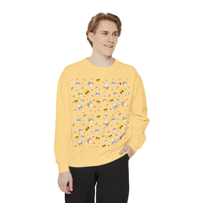 Adorable Cat Lover's Dream Sweatshirt - Ultra-Cozy Unisex Design