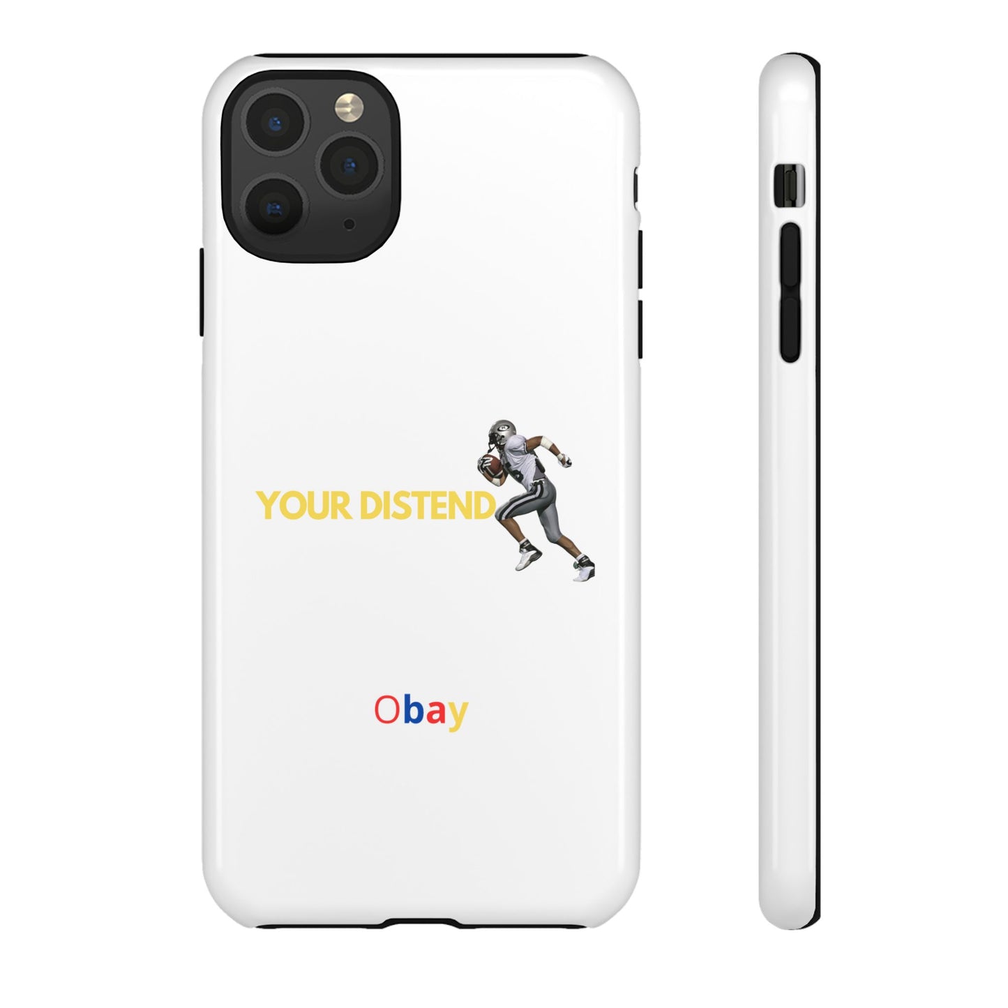 Athlete’s Edge Customizable Tough Phone Case - Durable Sports Design for iPhone, Perfect Personalized Gift for Sports Lovers