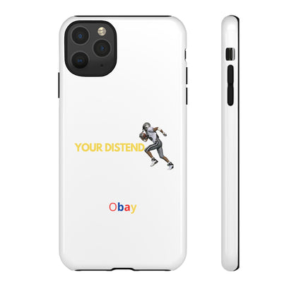 Athlete’s Edge Customizable Tough Phone Case - Durable Sports Design for iPhone, Perfect Personalized Gift for Sports Lovers