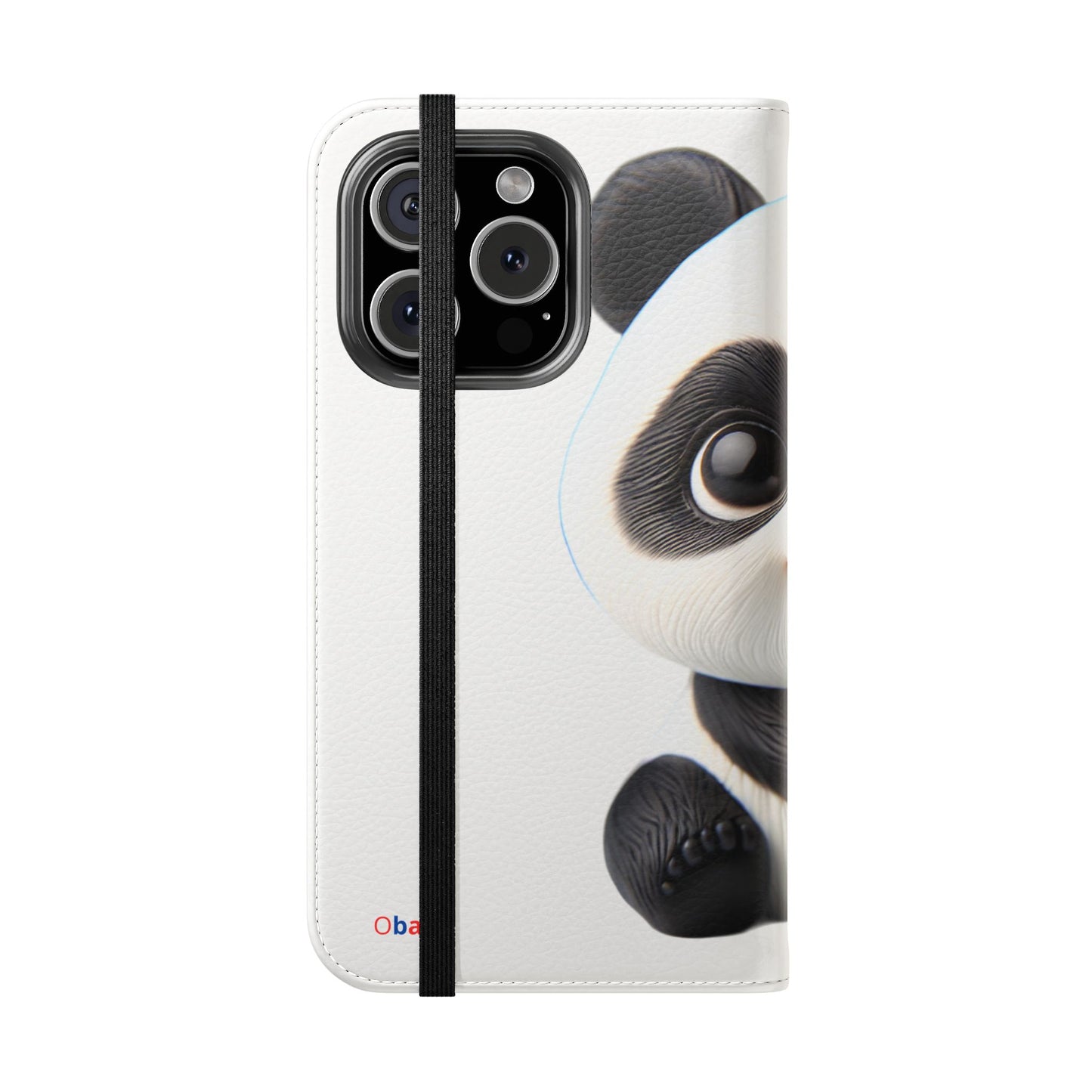 PandaPal Cute Panda Flip Case - Stylish Protection for Kids' Phones, Perfect Gift for Animal Lovers