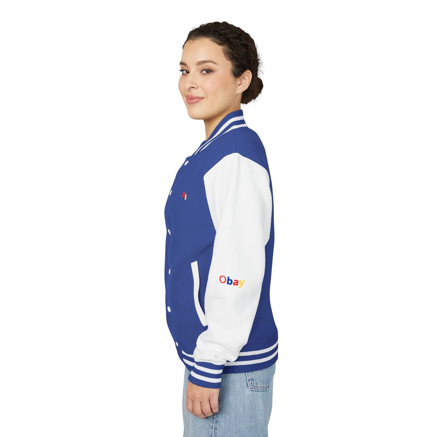Premium Heavyweight Letterman Jacket - Vintage Athletic Style