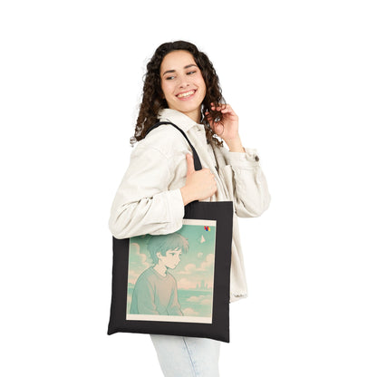 Premium Cotton Canvas Tote Bag - Eco-Friendly Reusable Shopping Bag