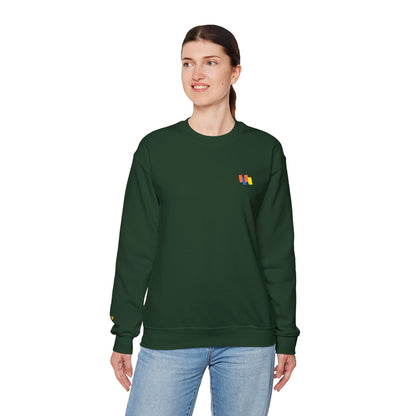 Vibrant Crewneck Sweatshirt by Obay - Cozy, Unisex Design for Casual Wear