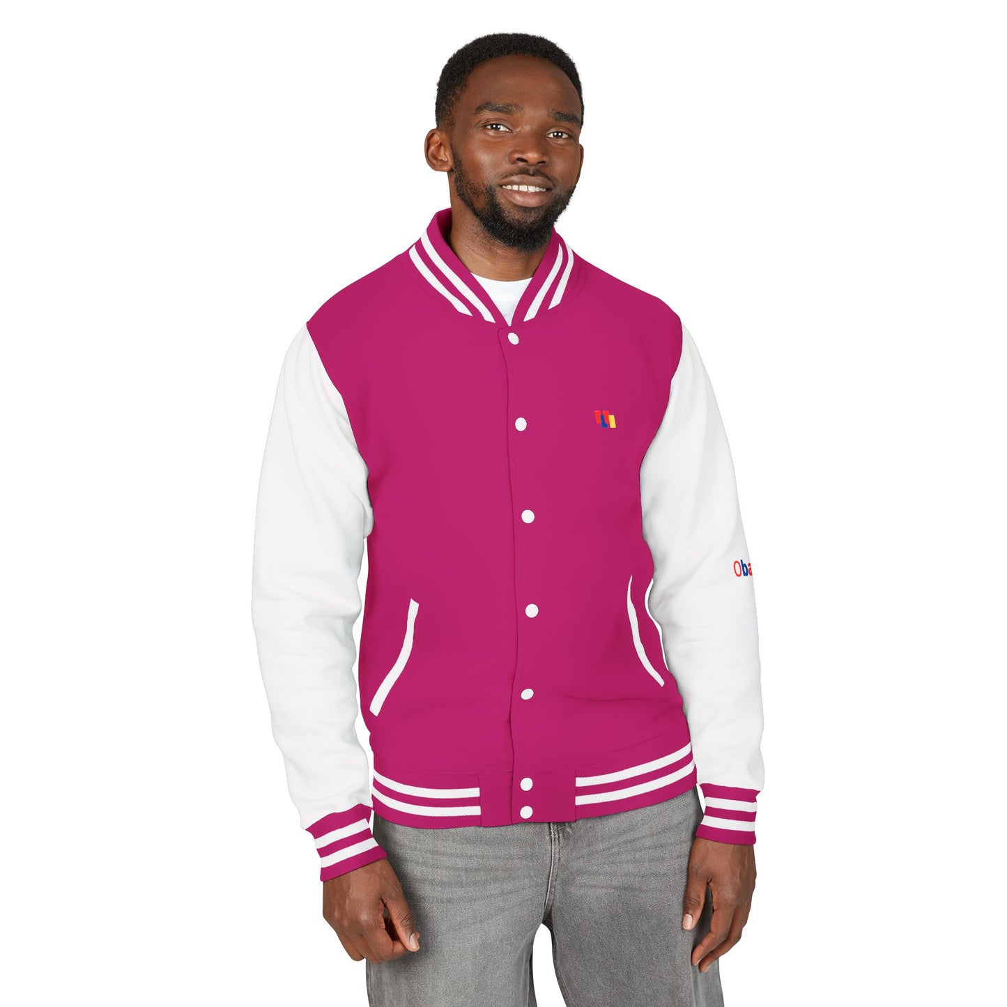 Premium Heavyweight Letterman Jacket - Vintage Athletic Style