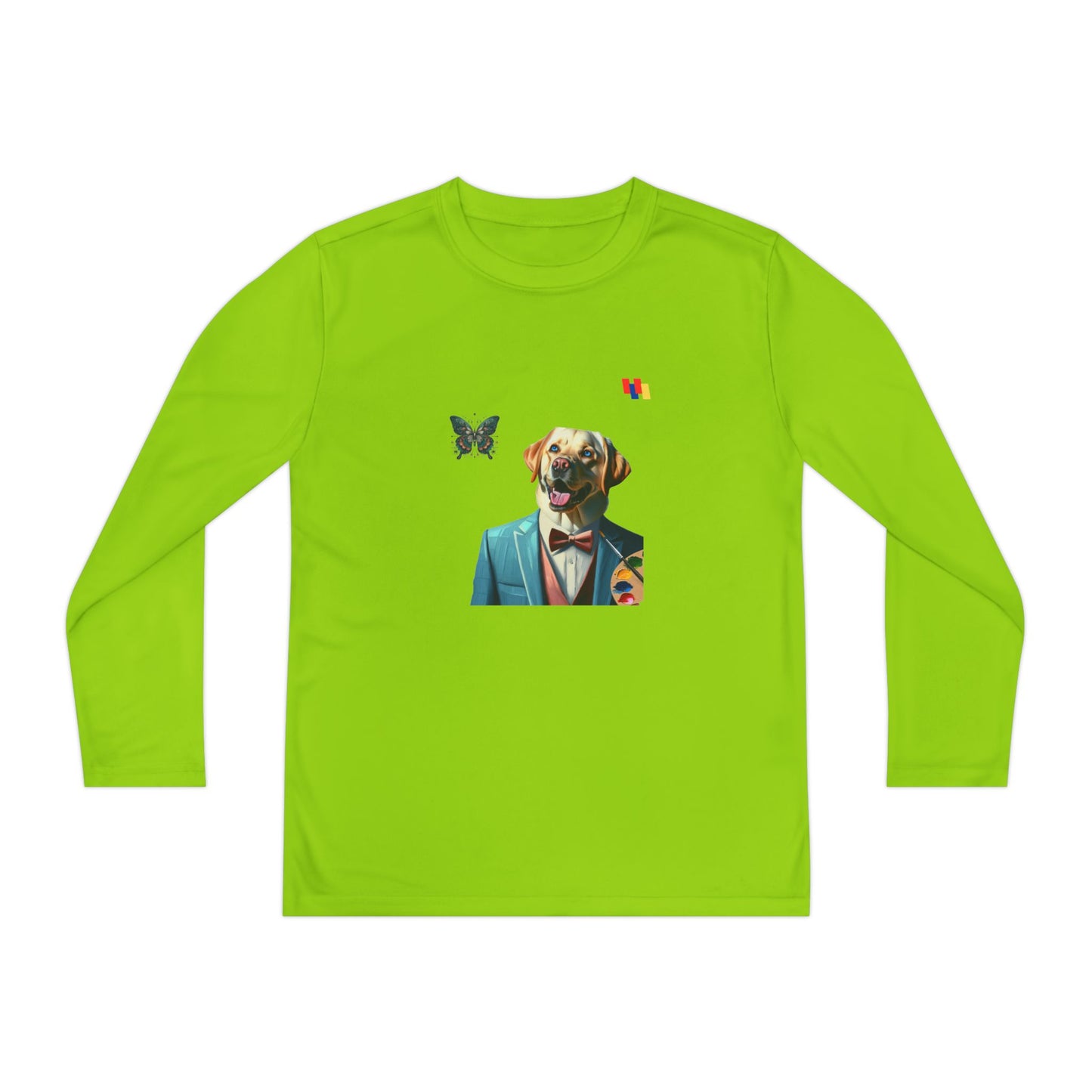 Paws Claws Youth Dog-Themed Long Sleeve Tee - Fun Gift for Animal Lovers, Perfect for Everyday Wear