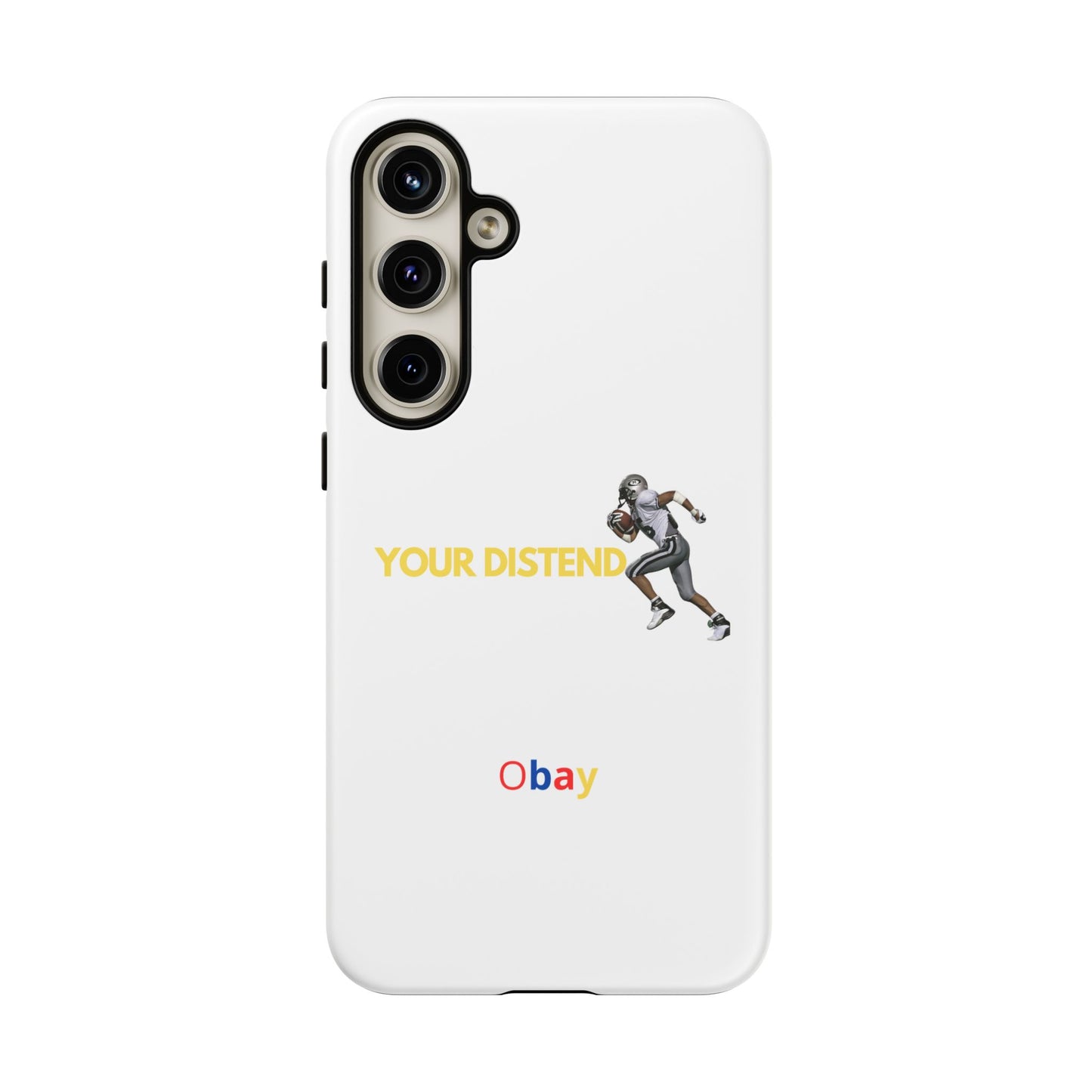 Athlete’s Edge Customizable Tough Phone Case - Durable Sports Design for iPhone, Perfect Personalized Gift for Sports Lovers