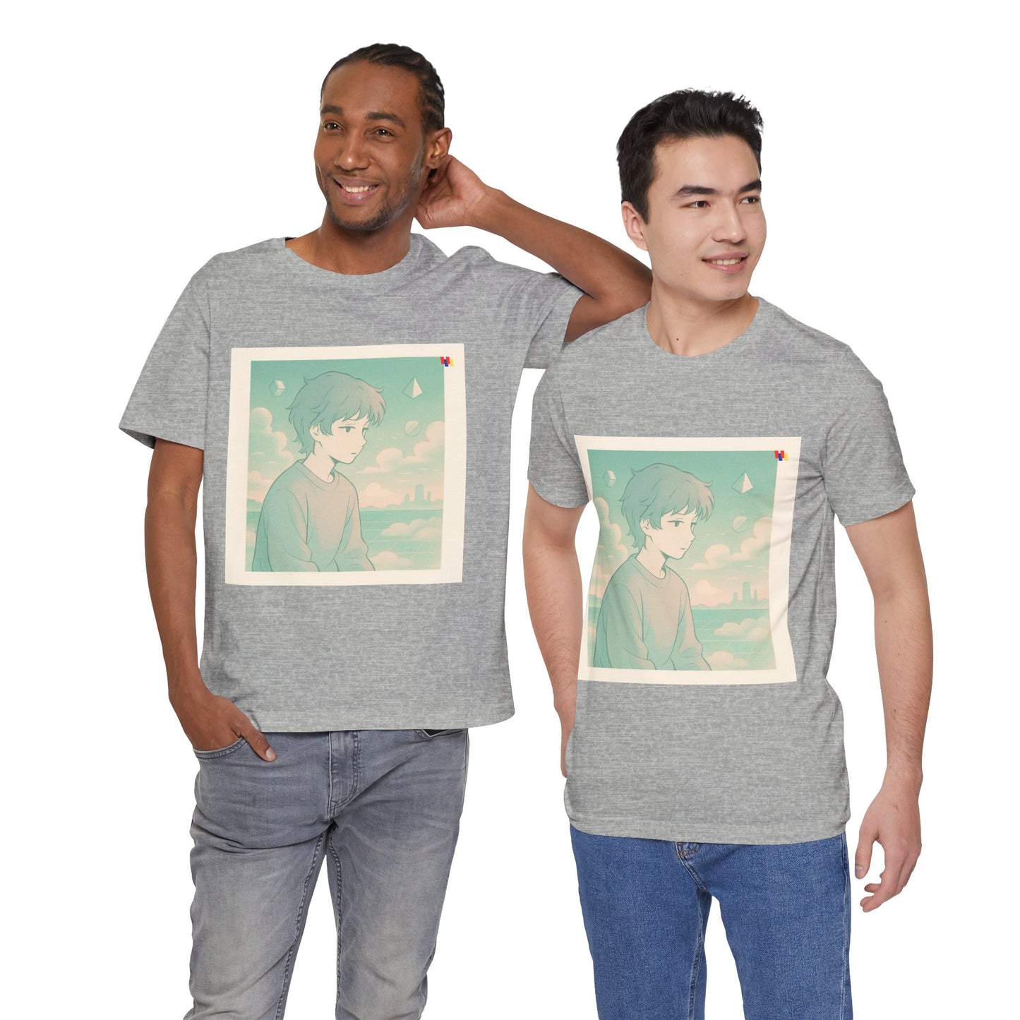 Premium Unisex Jersey Short Sleeve T-Shirt - Soft Cotton Crew Neck Tee