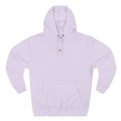 Obay Love Heart Fleece Hoodie - Cozy Winter Comfort