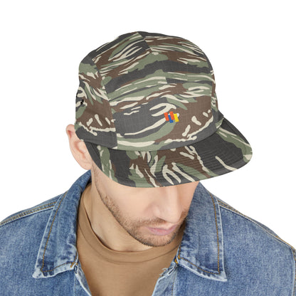 Premium 5-Panel Embroidered Cap - Trendy Streetwear Hat | Obay