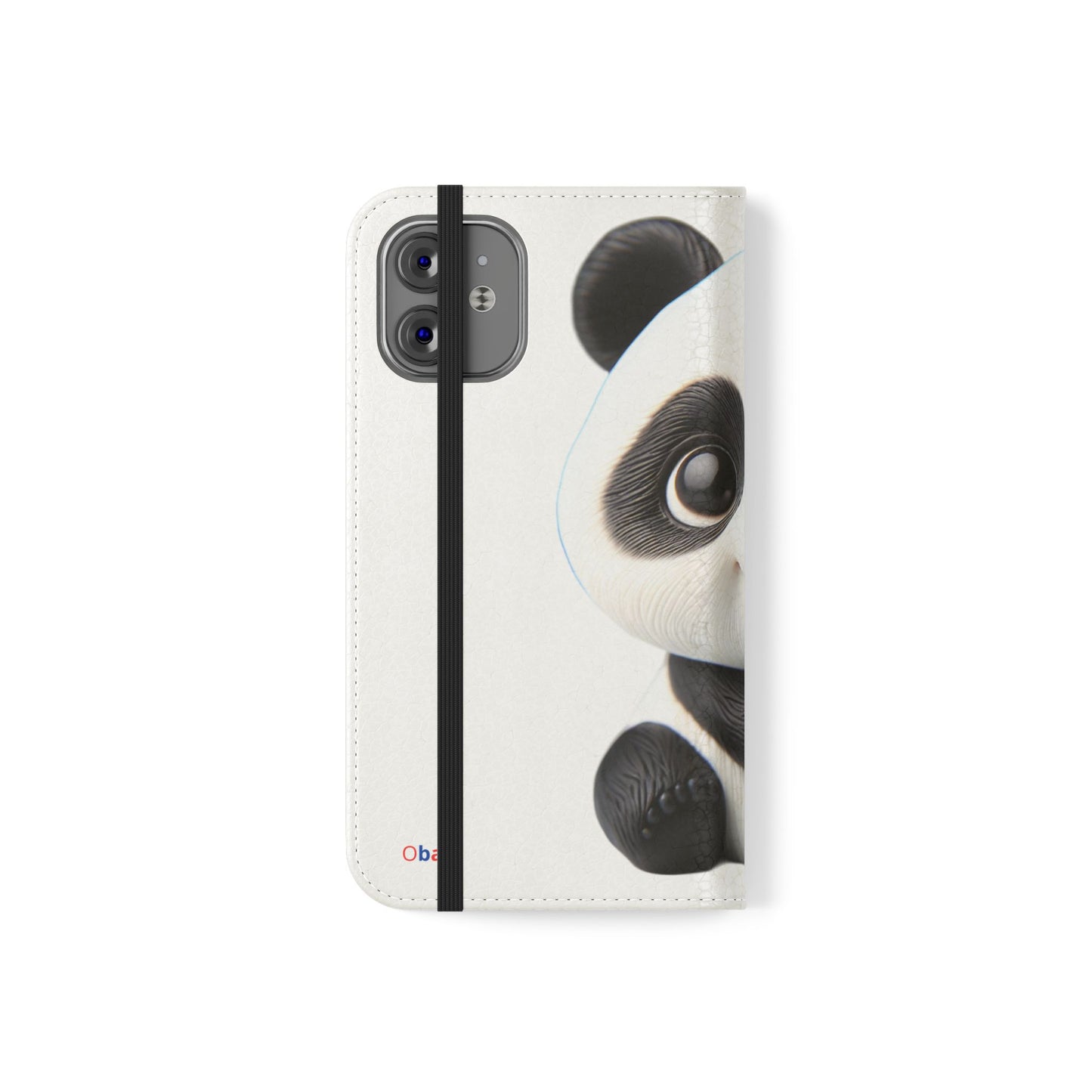 PandaPal Cute Panda Flip Case - Stylish Protection for Kids' Phones, Perfect Gift for Animal Lovers