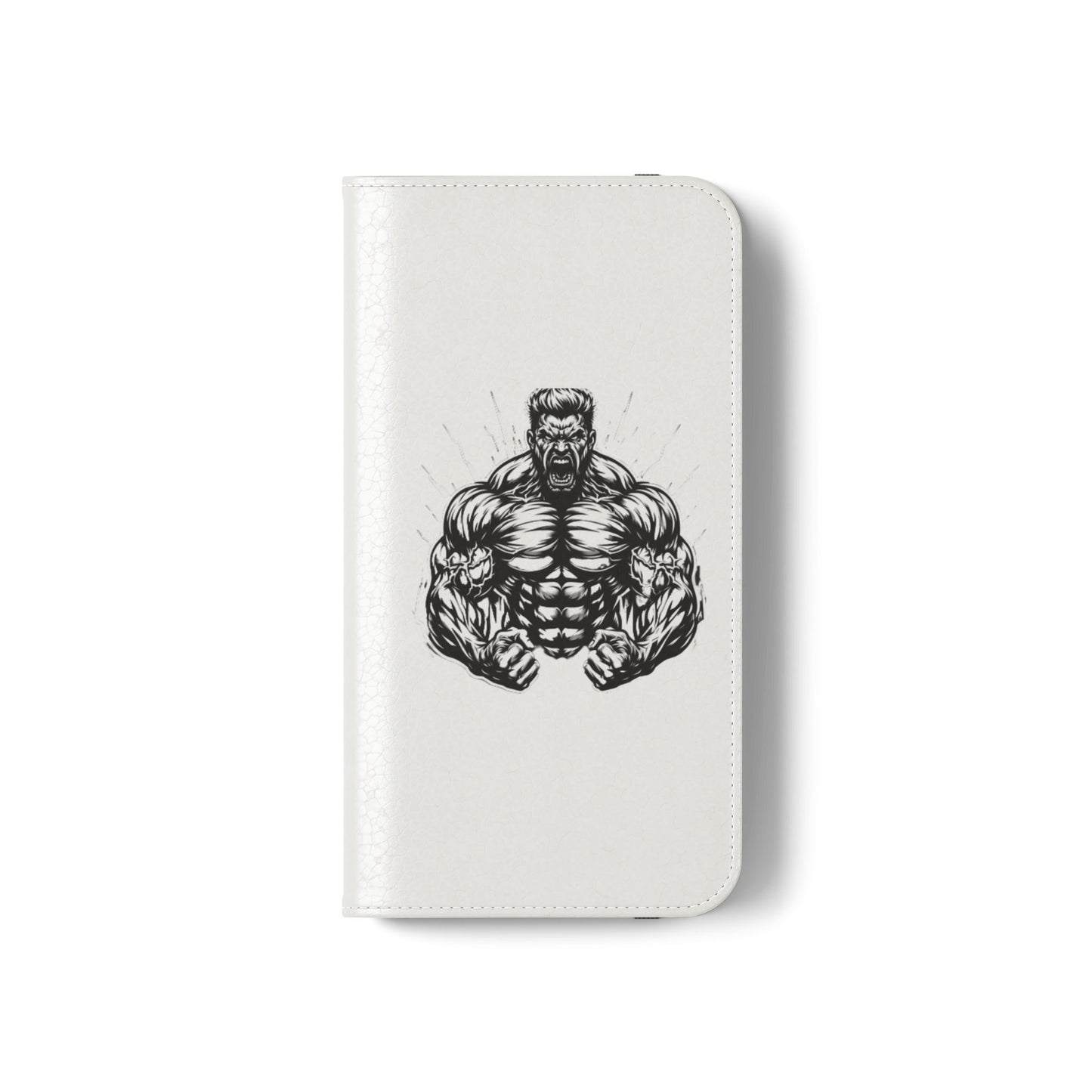 Champion's Motivational iPhone Flip Case | Inspirational Quote Phone Accessory for Fitness Enthusiasts