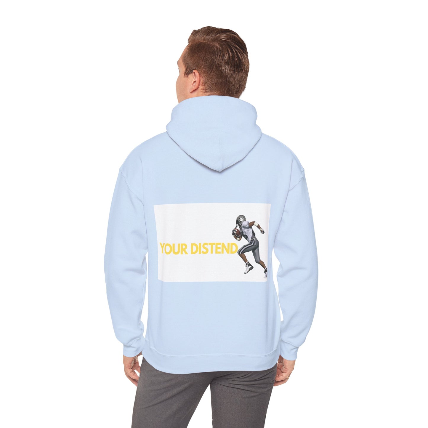 Athlete’s Edge Unisex Hooded Sweatshirt - Bold Graphic Design for Sports Lovers, Cozy Fit for Ultimate Comfort