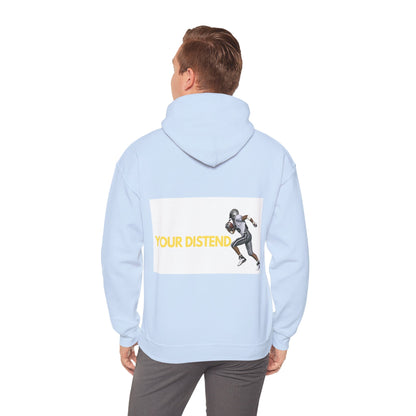 Athlete’s Edge Unisex Hooded Sweatshirt - Bold Graphic Design for Sports Lovers, Cozy Fit for Ultimate Comfort