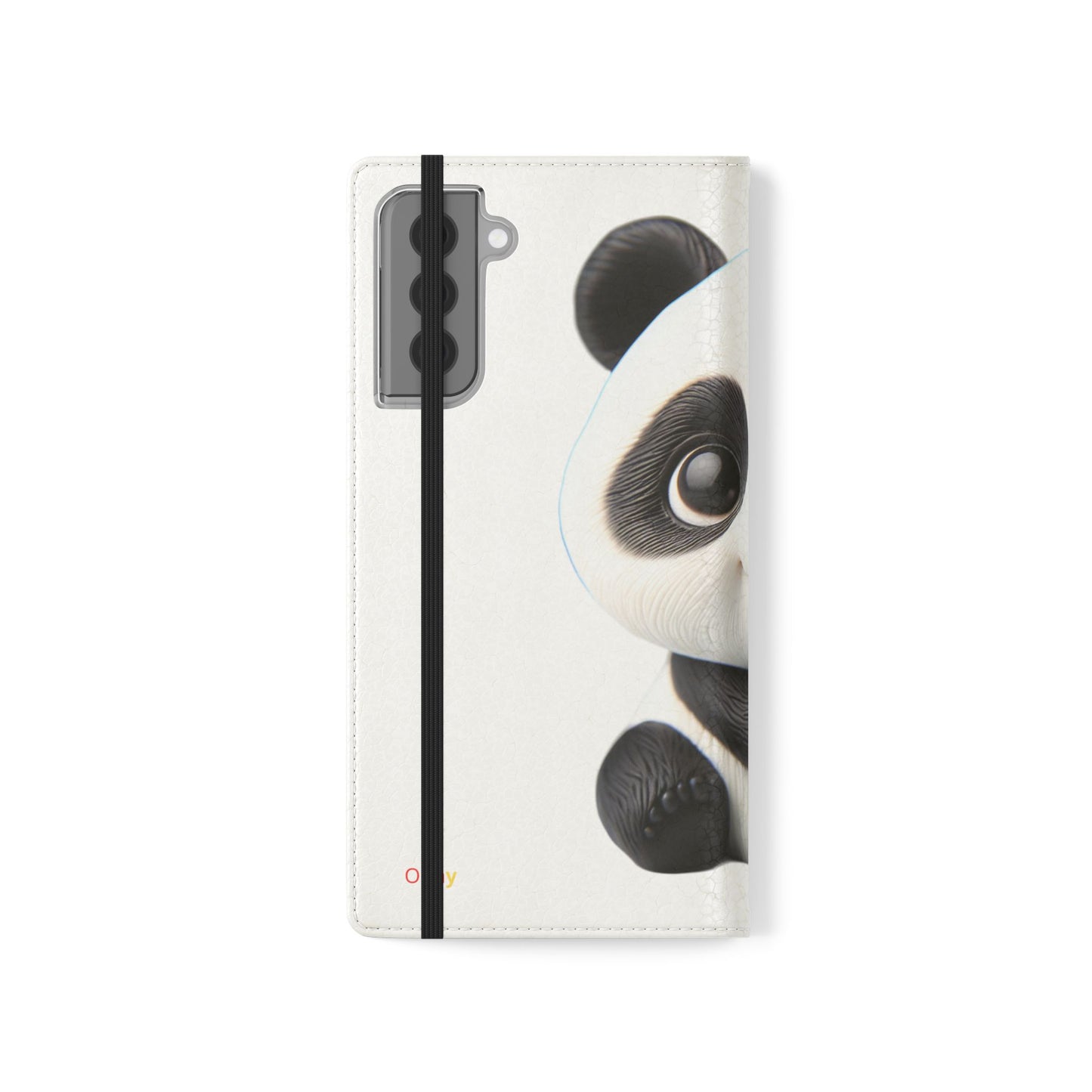 PandaPal Cute Panda Flip Case - Stylish Protection for Kids' Phones, Perfect Gift for Animal Lovers