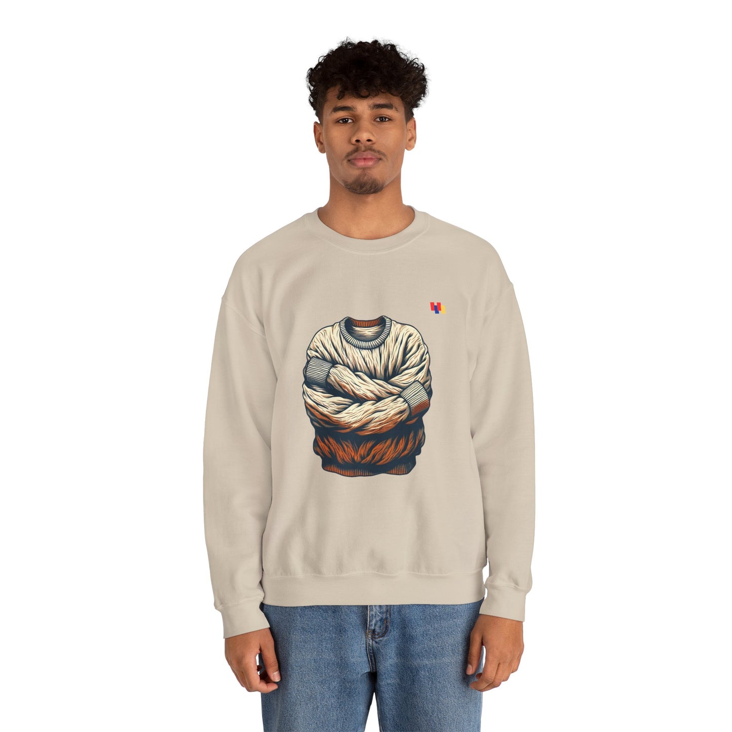 Artistic Crewneck Sweatshirt - Unique Design That Turns Heads