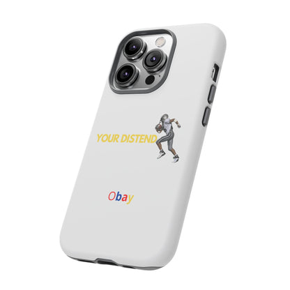 Athlete’s Edge Customizable Tough Phone Case - Durable Sports Design for iPhone, Perfect Personalized Gift for Sports Lovers