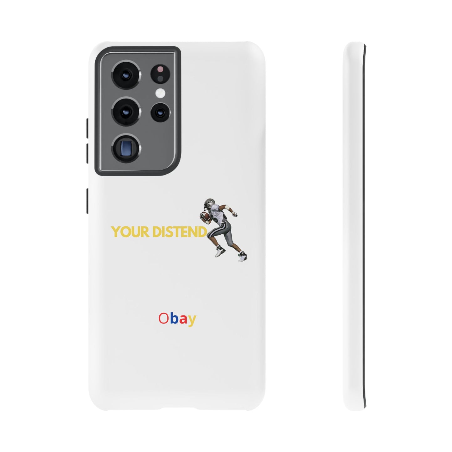 Athlete’s Edge Customizable Tough Phone Case - Durable Sports Design for iPhone, Perfect Personalized Gift for Sports Lovers