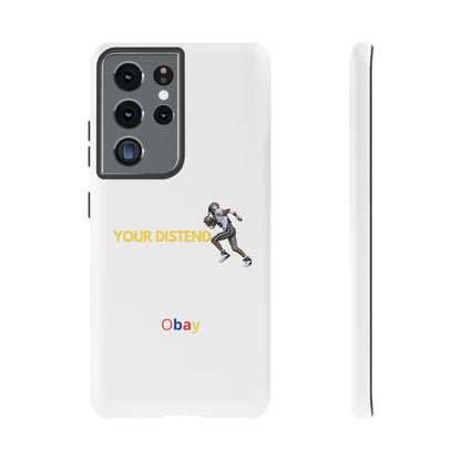 Athlete’s Edge Customizable Tough Phone Case - Durable Sports Design for iPhone, Perfect Personalized Gift for Sports Lovers