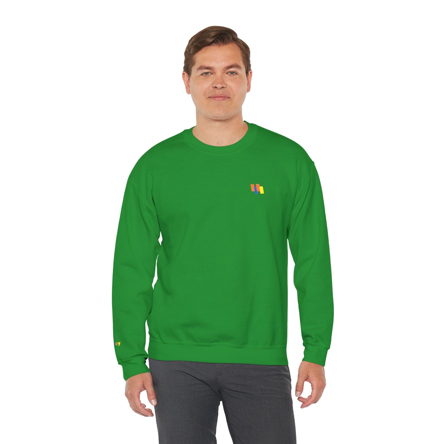 Vibrant Crewneck Sweatshirt by Obay - Cozy, Unisex Design for Casual Wear