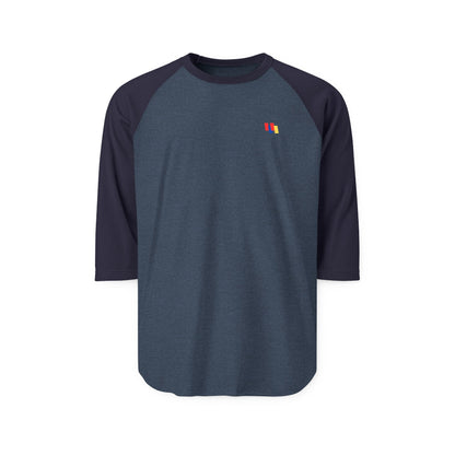 Obay Ultra-Soft Raglan Tee - Unisex Three-Quarter Sleeve Baseball Shirt