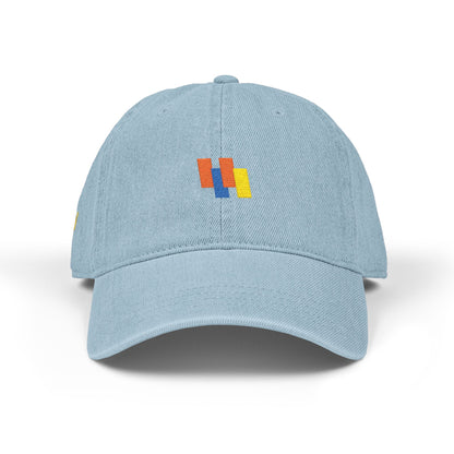 Stellar Threads Embroidered Denim Hat | Unique Outdoor Accessory for Everyday Style