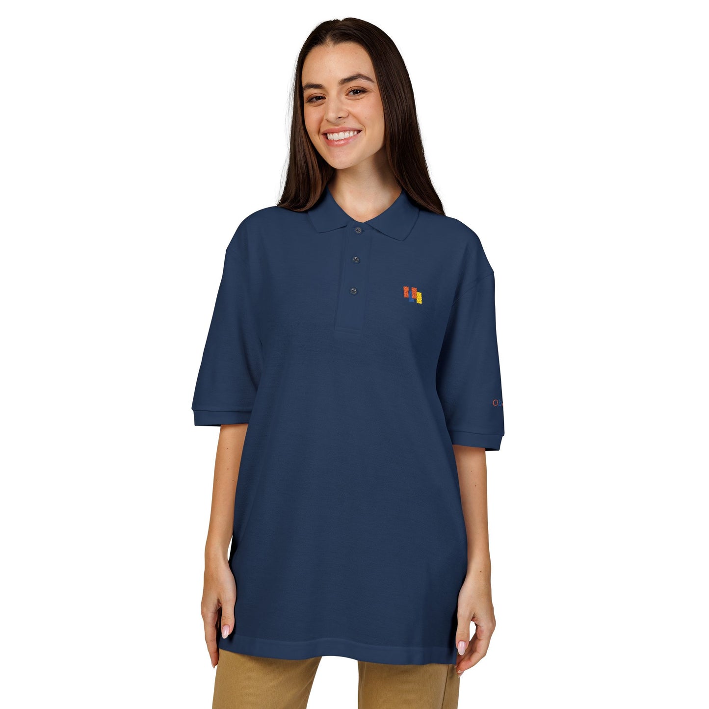 Stylish Embroidered Polo Shirt - Ultra-Comfortable, Versatile Summer Essential