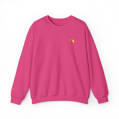 Vibrant Crewneck Sweatshirt by Obay - Cozy, Unisex Design for Casual Wear