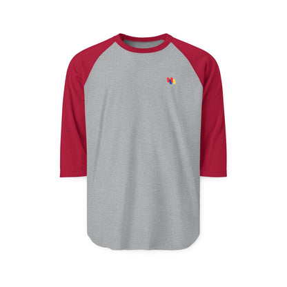 Obay Ultra-Soft Raglan Tee - Unisex Three-Quarter Sleeve Baseball Shirt