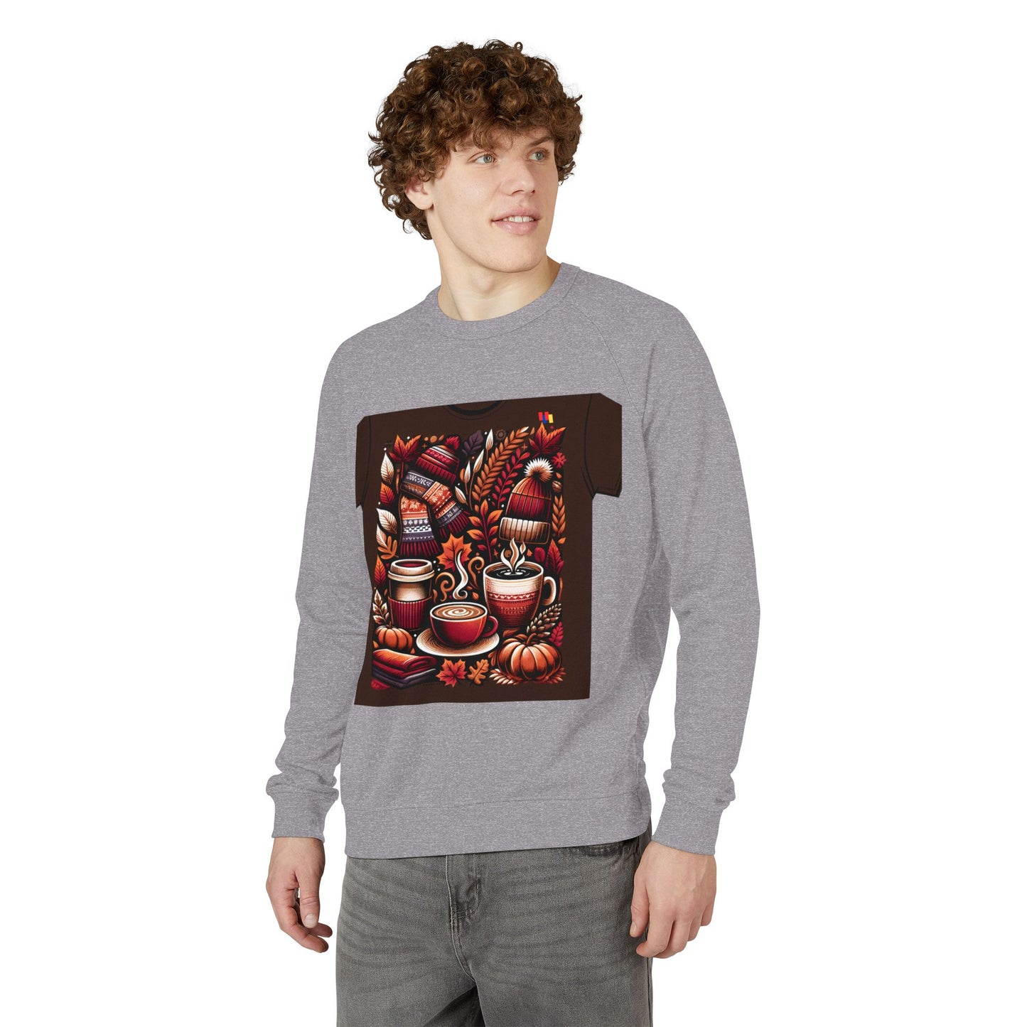 Cozy Crewneck Sweatshirt - Unisex French Terry, Perfect for All-Season Comfort & Casual Style