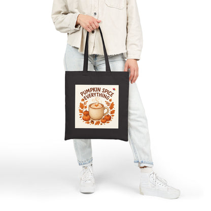 Premium Cotton Canvas Tote Bag - Eco-Friendly Reusable Shopping Bag